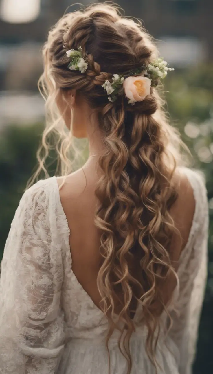 17 Idées de Coiffures Tendances pour un Mariage de Rêve en 2025