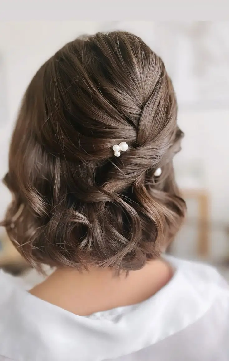 Coiffure Mariage Cheveux Mi-Longs : 17 Idées Chic et Tendance pour 2025