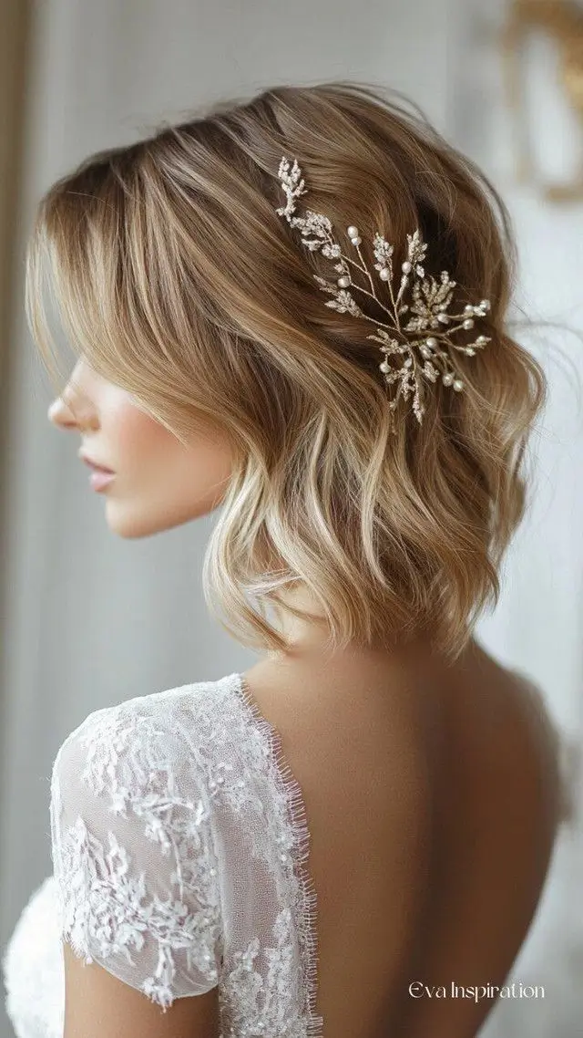 Coiffure Mariage Cheveux Mi-Longs : 17 Idées Chic et Tendance pour 2025