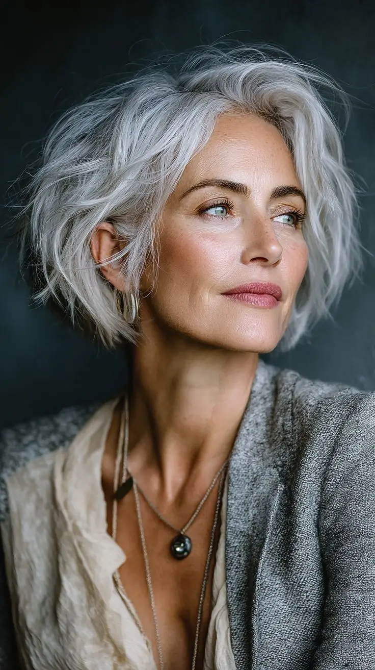 17 Idées de Coupes Mi-Longues pour Sublimer Votre Look à 40 Ans