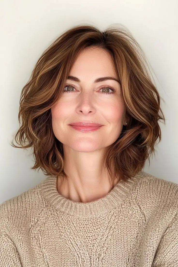 17 Idées de Coupes Mi-Longues pour Sublimer Votre Look à 40 Ans