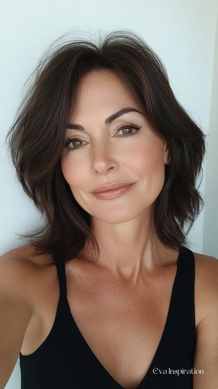 17 Idées de Coupes Mi-Longues pour Sublimer Votre Look à 40 Ans