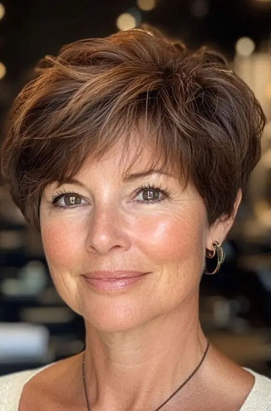 17 Idées de Coupes Courtes Tendance pour Femme de 60 Ans en 2025