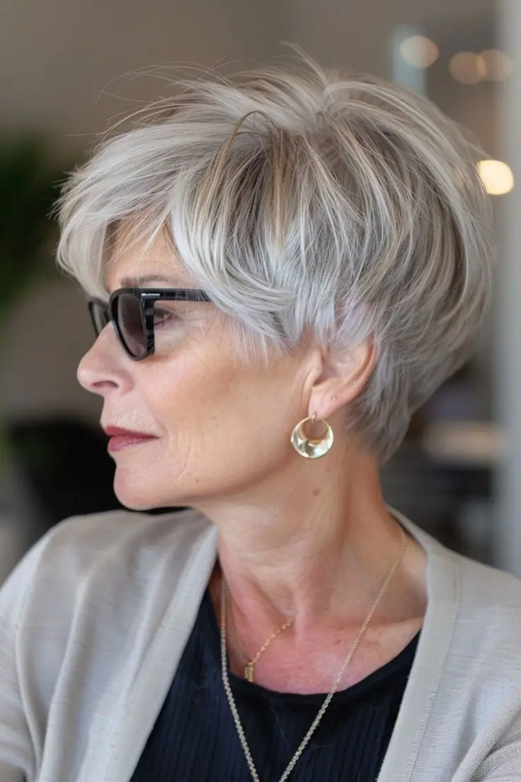17 Idées de Coupes Courtes Tendance pour Femme de 60 Ans en 2025