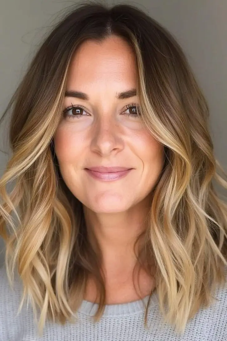 16 Idées de Coupes Mi Longues Dégradées à Essayer en 2025