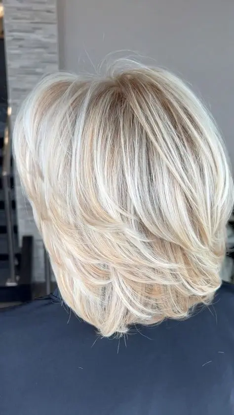 16 Idées de Coupes Mi Longues Dégradées à Essayer en 2025