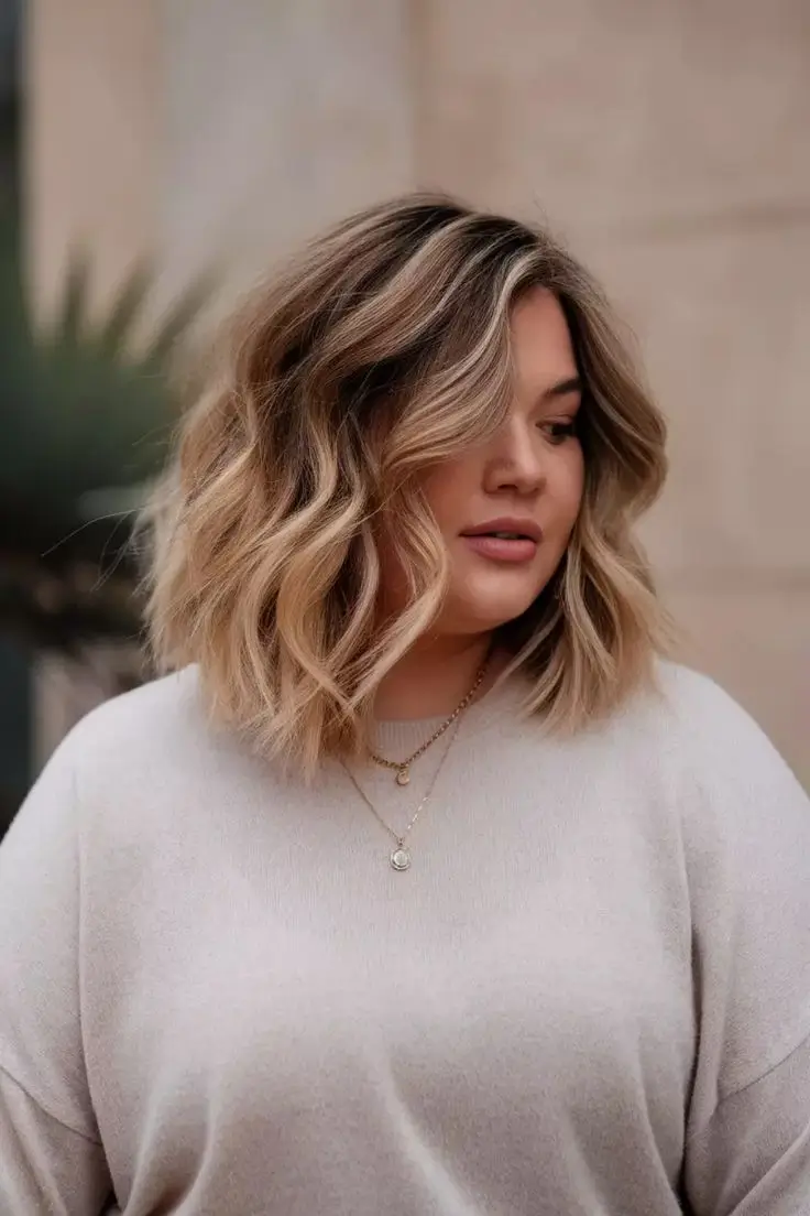 Les 17 meilleures coupes de cheveux 2025 pour visage rond et joufflu