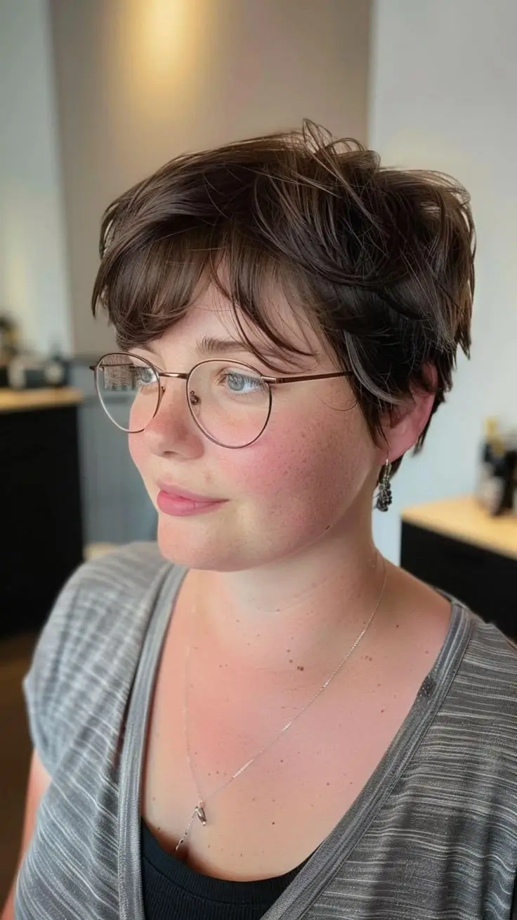 Les 17 meilleures coupes de cheveux 2025 pour visage rond et joufflu