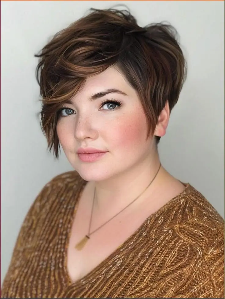 Les 17 meilleures coupes de cheveux 2025 pour visage rond et joufflu