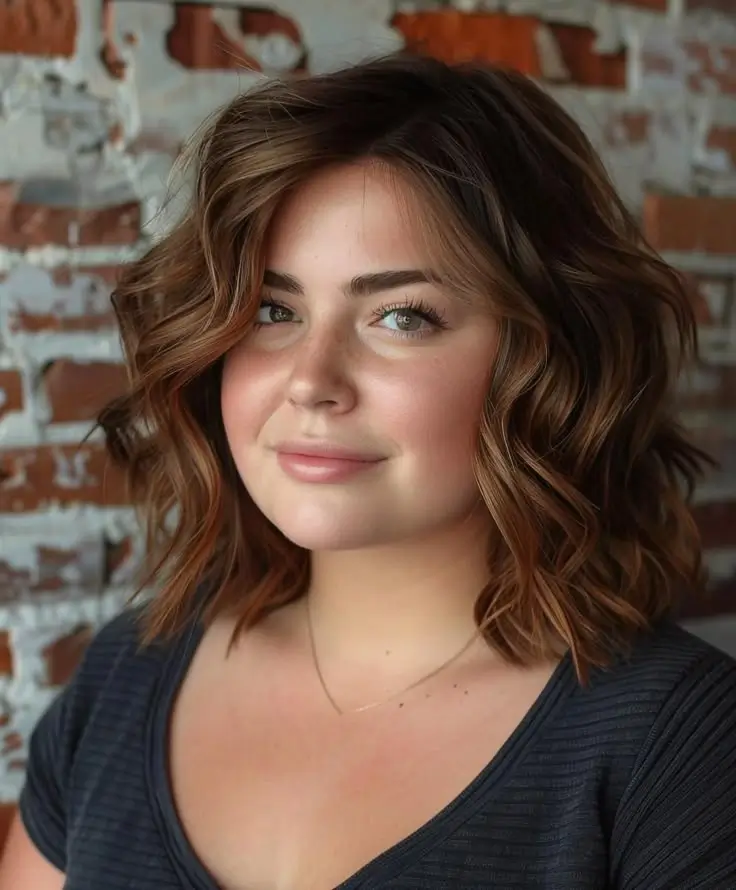 Les 17 meilleures coupes de cheveux 2025 pour visage rond et joufflu