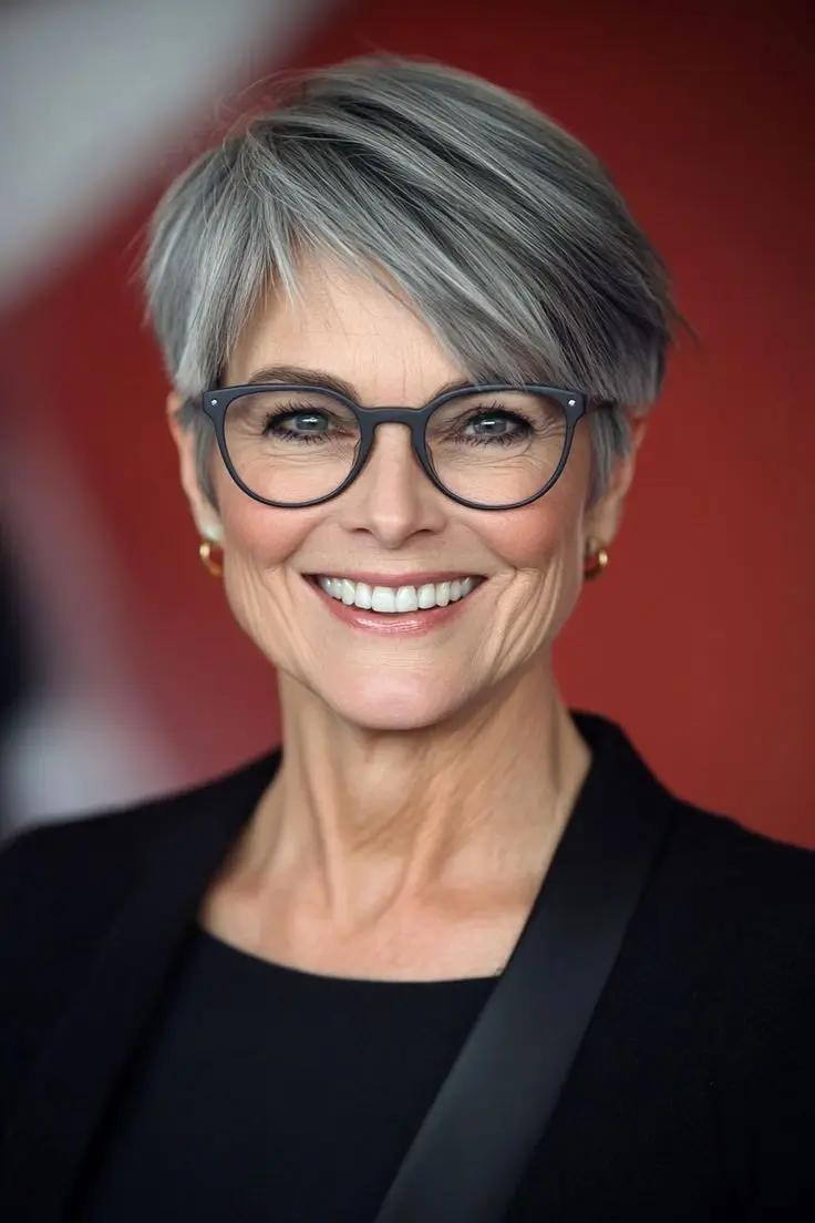 15 Idées de Coupes Courtes Dégradées pour Femme de 60 Ans en 2025