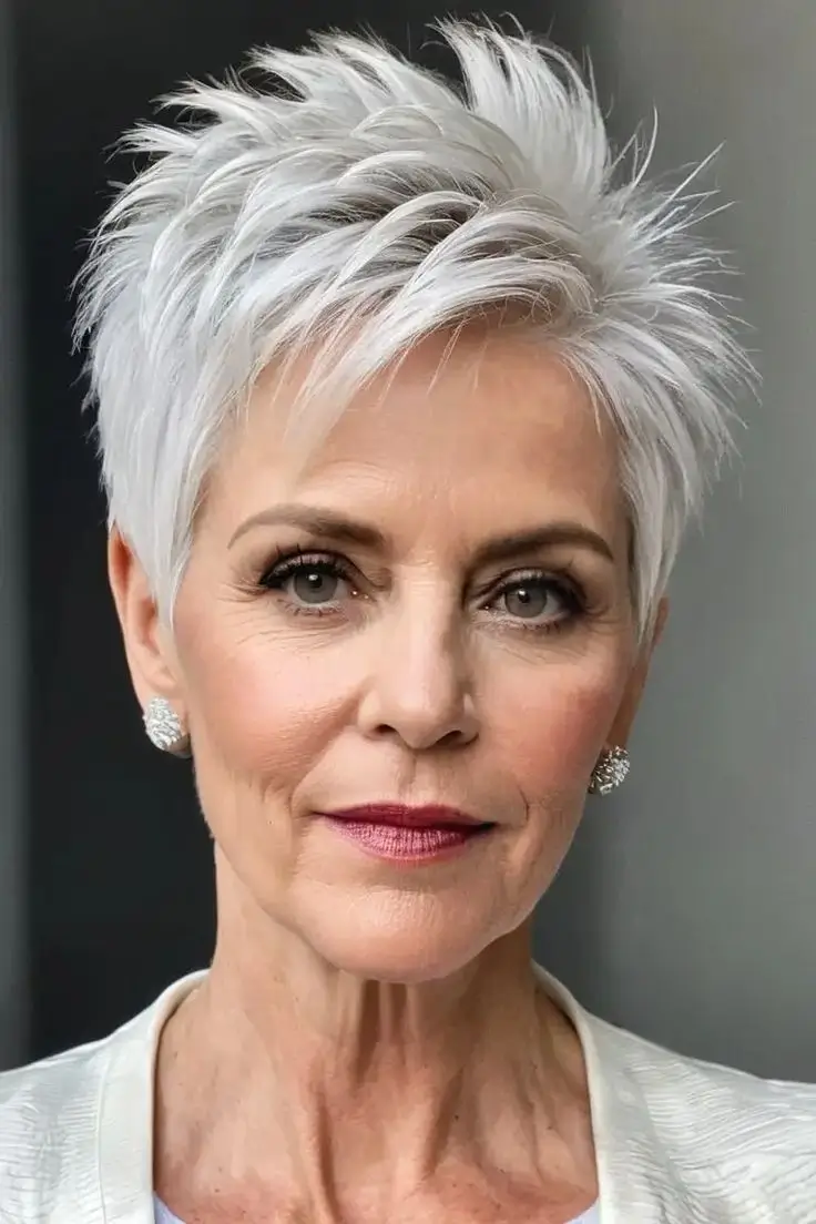 15 Idées de Coupes Courtes Dégradées pour Femme de 60 Ans en 2025