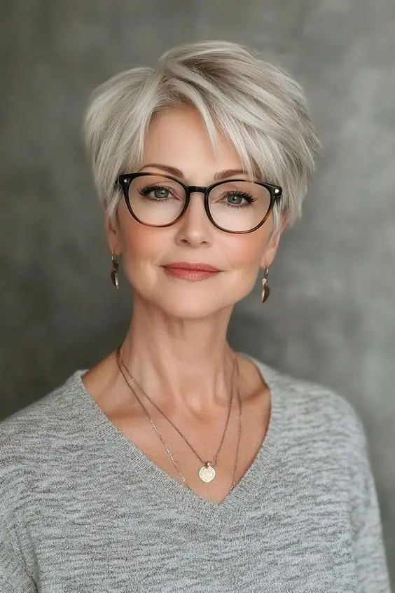 15 Idées de Coupes Courtes Dégradées pour Femme de 60 Ans en 2025