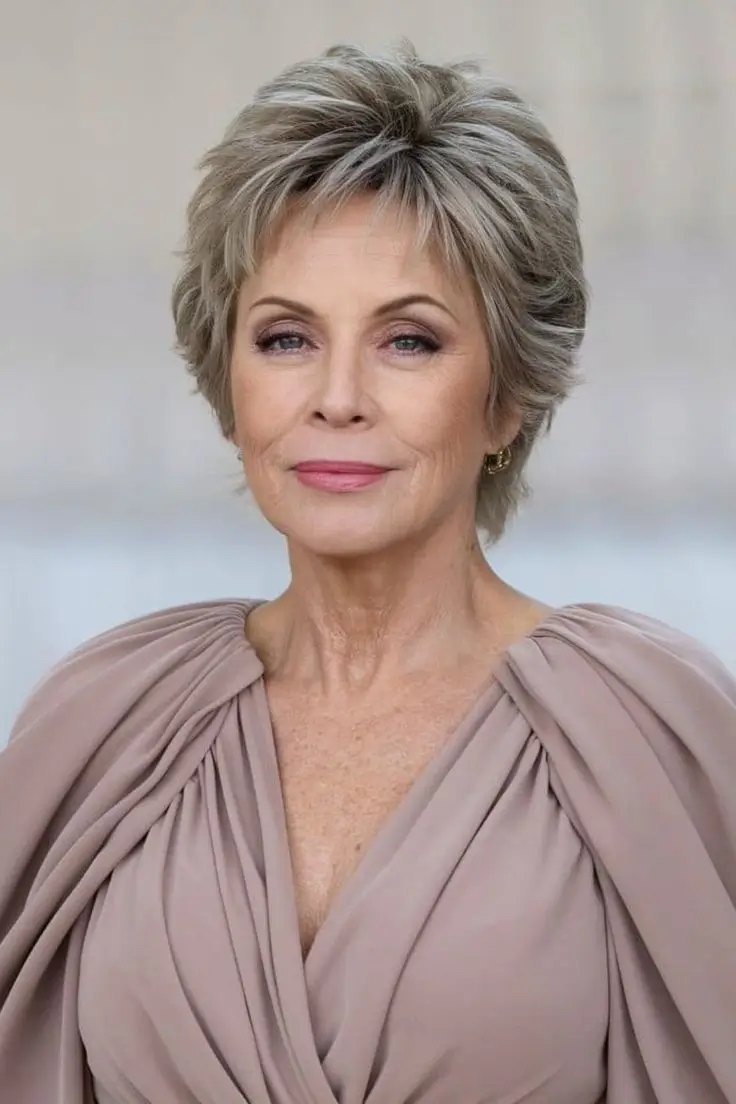 15 Idées de Coupes Courtes Dégradées pour Femme de 60 Ans en 2025