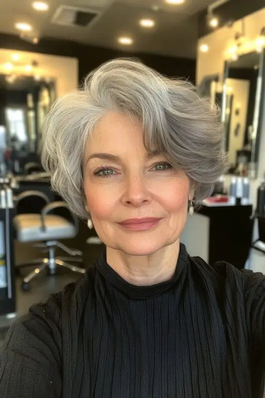 15 Idées de Coupes Courtes Dégradées pour Femme de 60 Ans en 2025