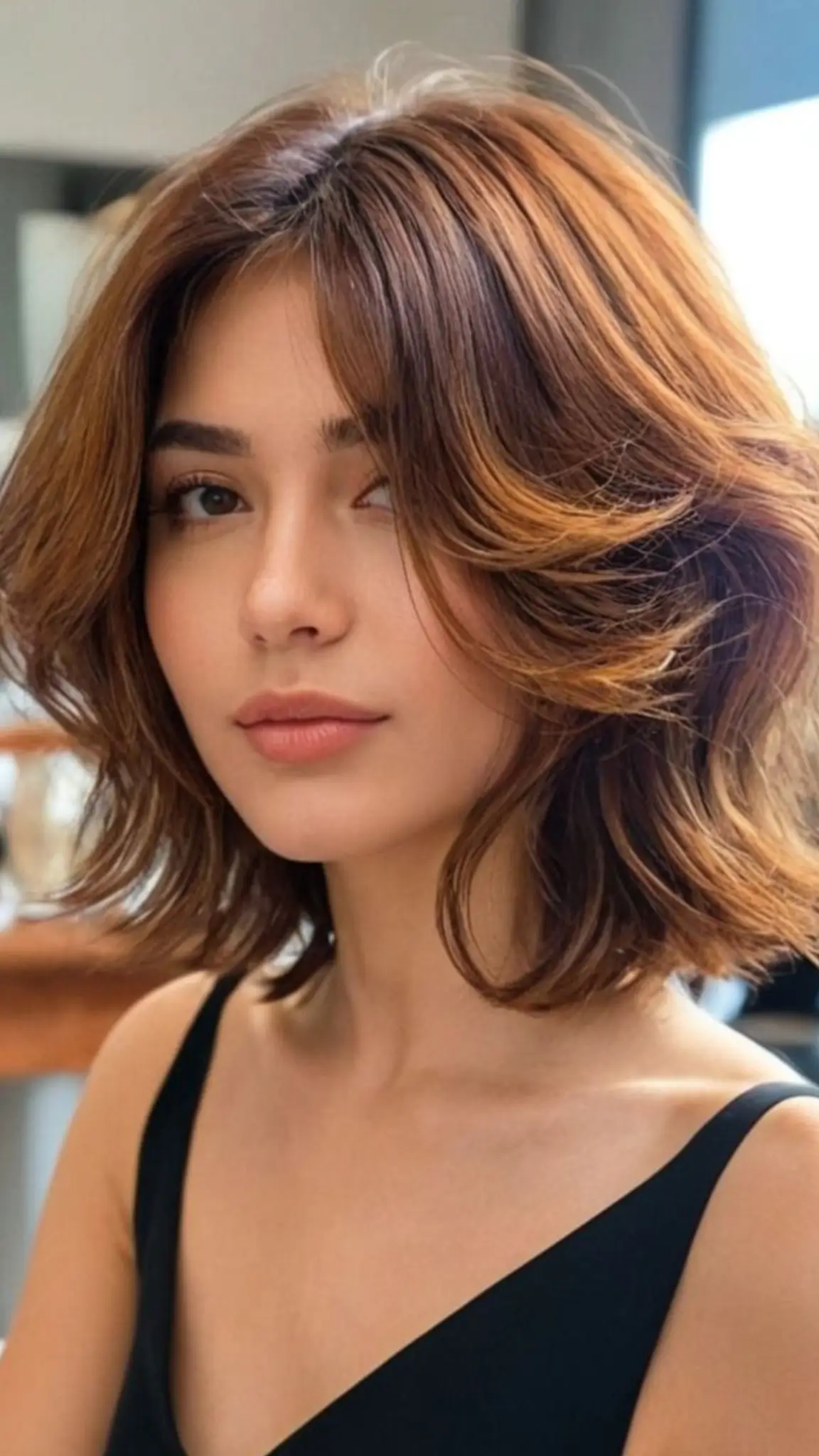 16 Idées Inspirantes de Coupes Mi-Longues Dégradées Effilées