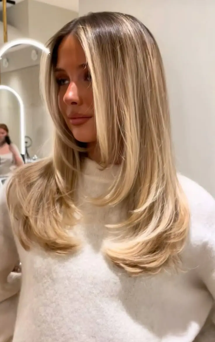 16 Idées Inspirantes de Coupes Mi-Longues Dégradées Effilées