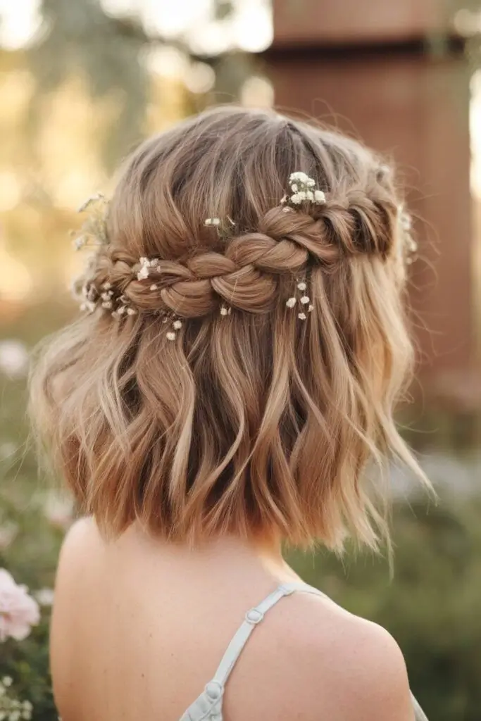 16 Idées de Coiffure Mariage pour Cheveux Courts : Élégance & Style