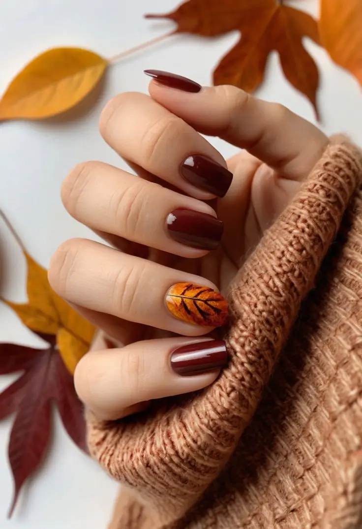 18 Idées de Manucure Automne 2025 Pour Sublimer Vos Ongles