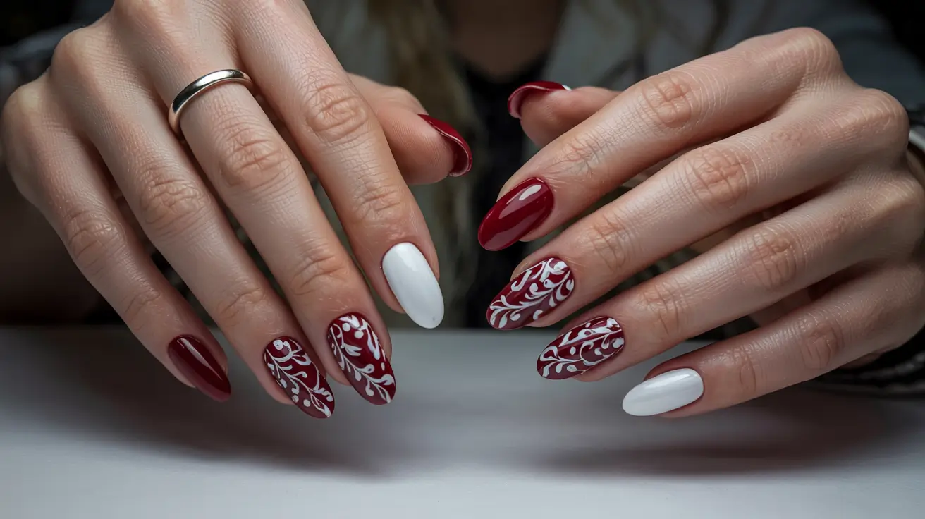17 Idées Inspirantes d’Ongles Rouges pour un Look Élégant