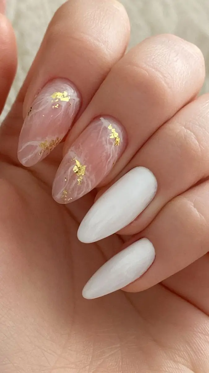 19 Idées Inspirantes d’Ongles Blancs pour Être Tendance en 2025