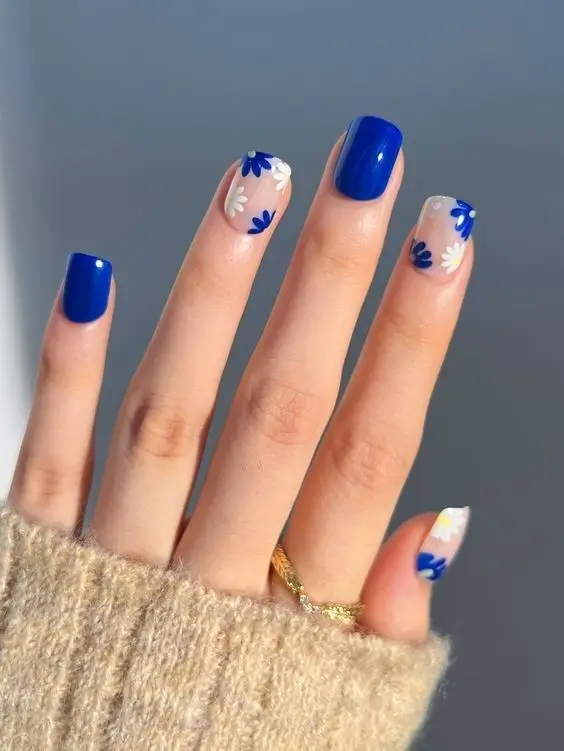Ongles Bleu : 17 Idées Originales Pour Un Look Tendance