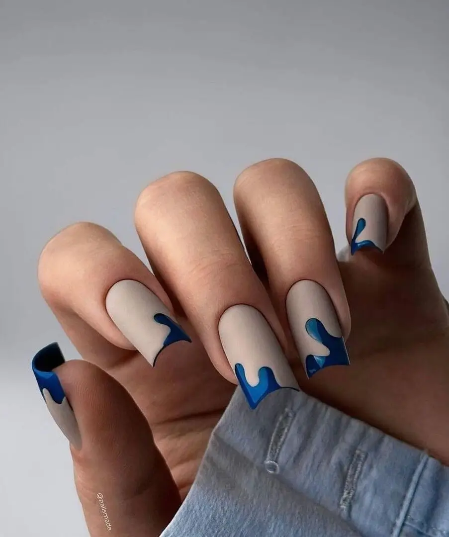 Ongles Bleu : 17 Idées Originales Pour Un Look Tendance