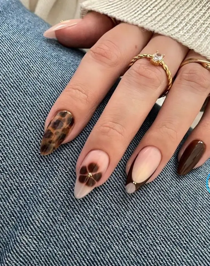 16 Idées d’Ongles Léopard Tendance à Adopter en 2025