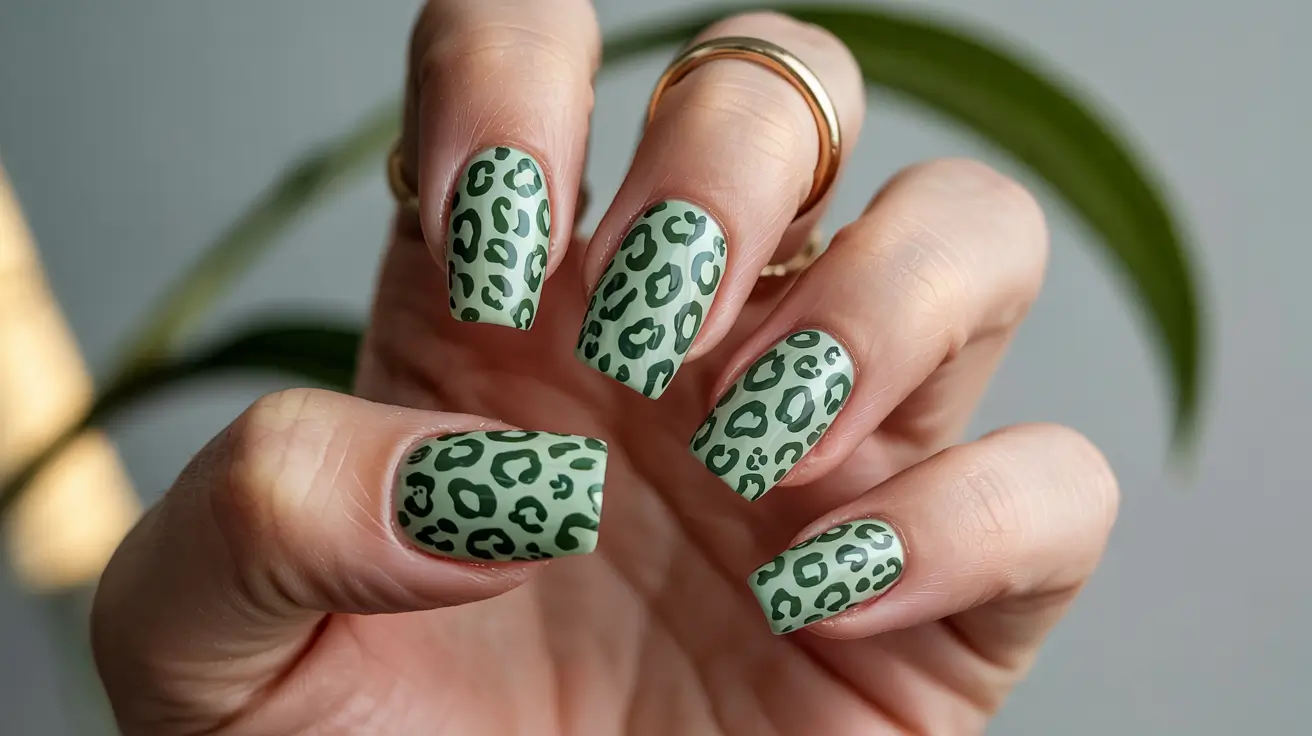 16 Idées d’Ongles Léopard Tendance à Adopter en 2025