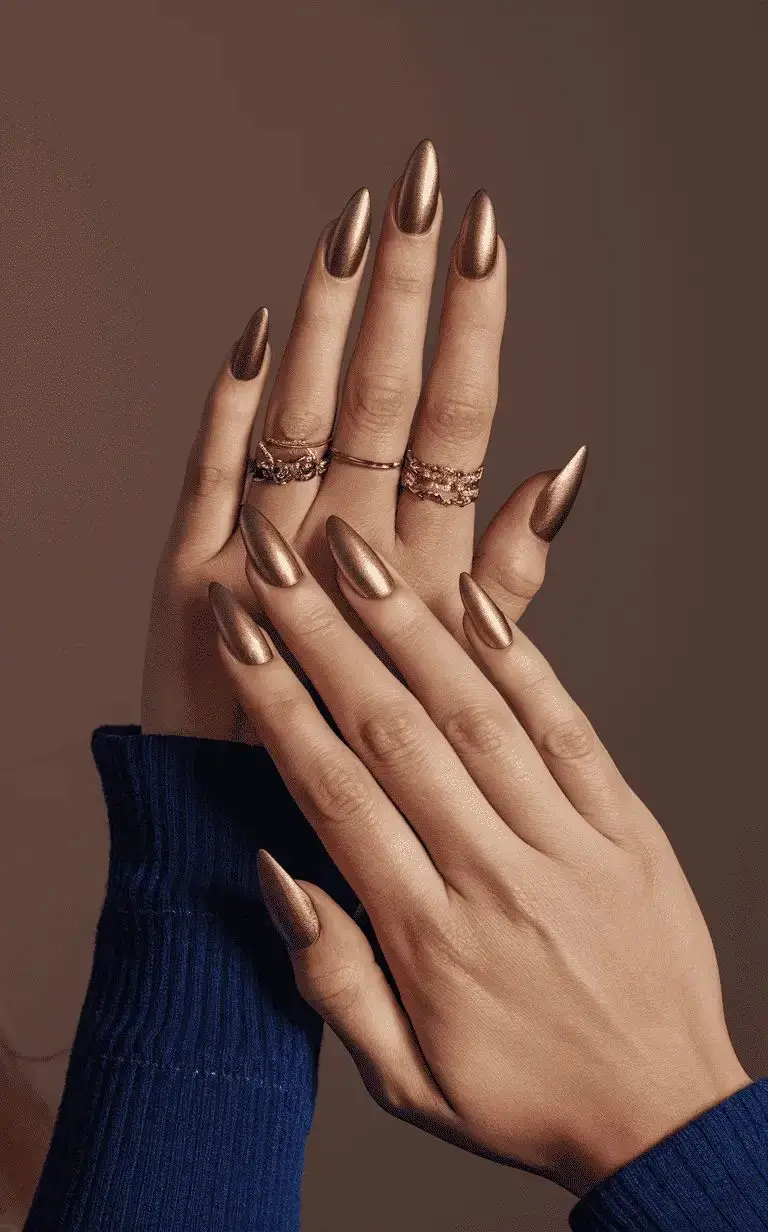 15 Idées Inspirantes pour Sublimer Vos Ongles Marron