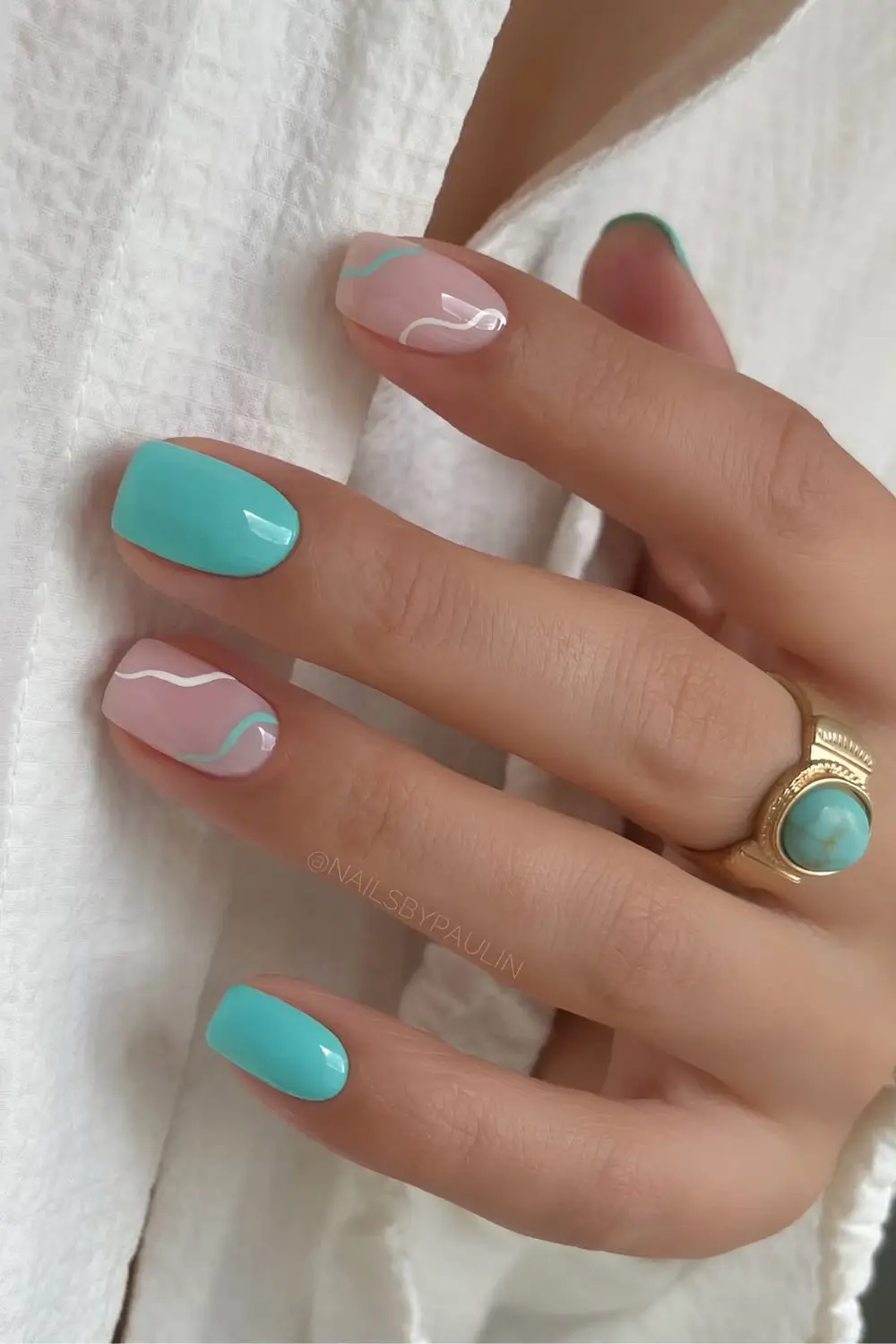 17 Idées d’Ongles Pastel en Gel à Adopter cet Été