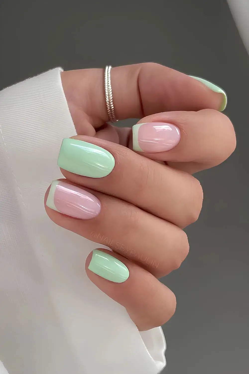 17 Idées d’Ongles Pastel en Gel à Adopter cet Été